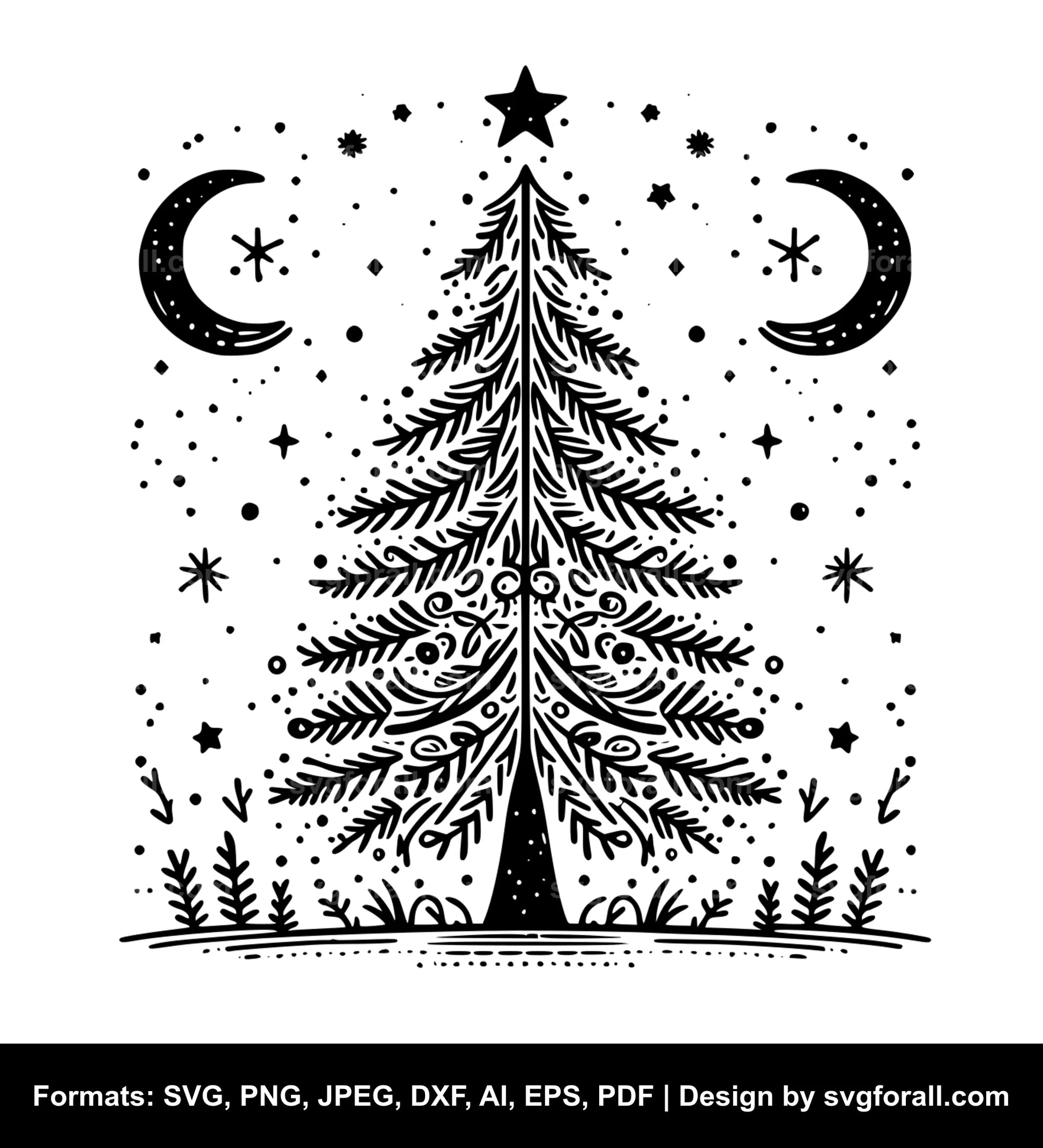 Christmas Tree Cricut SVG