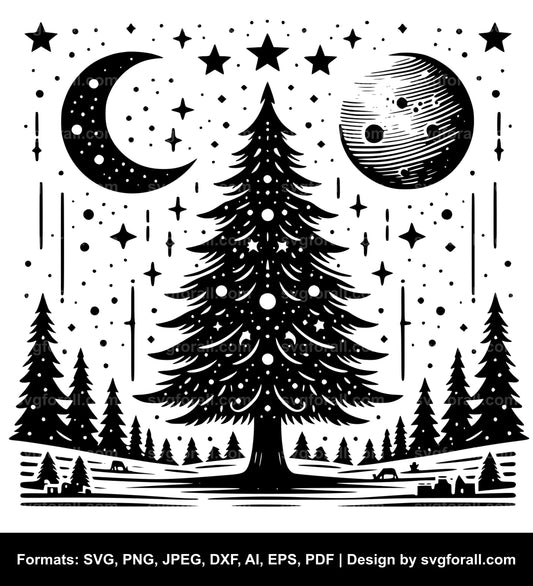 Christmas Tree SVG File