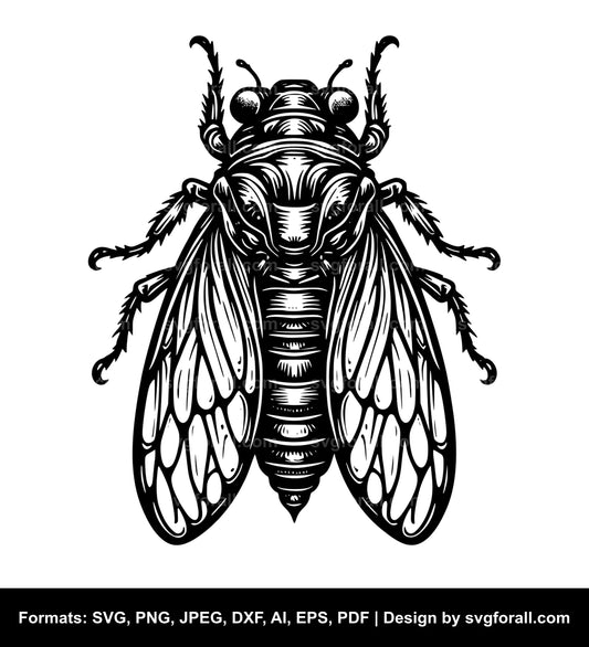 Cicada SVG File