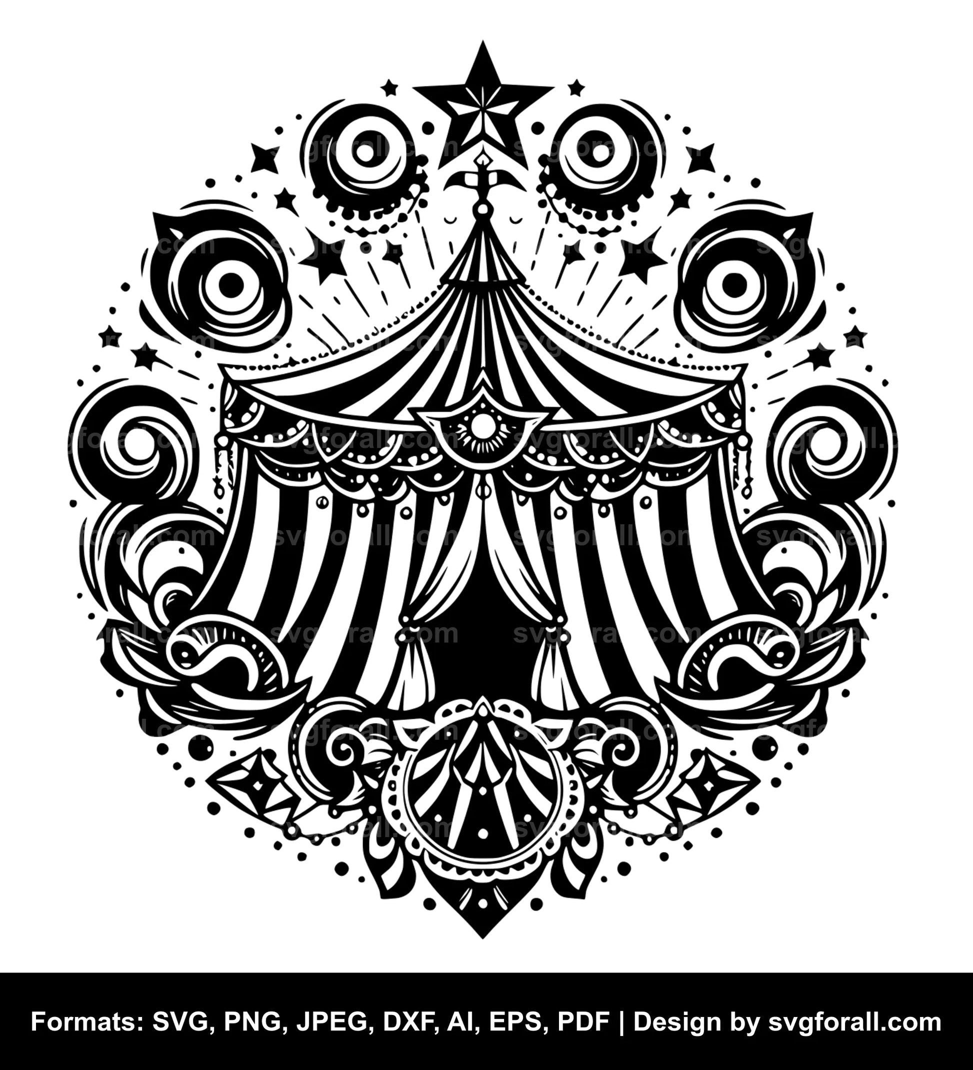 Circus SVG File