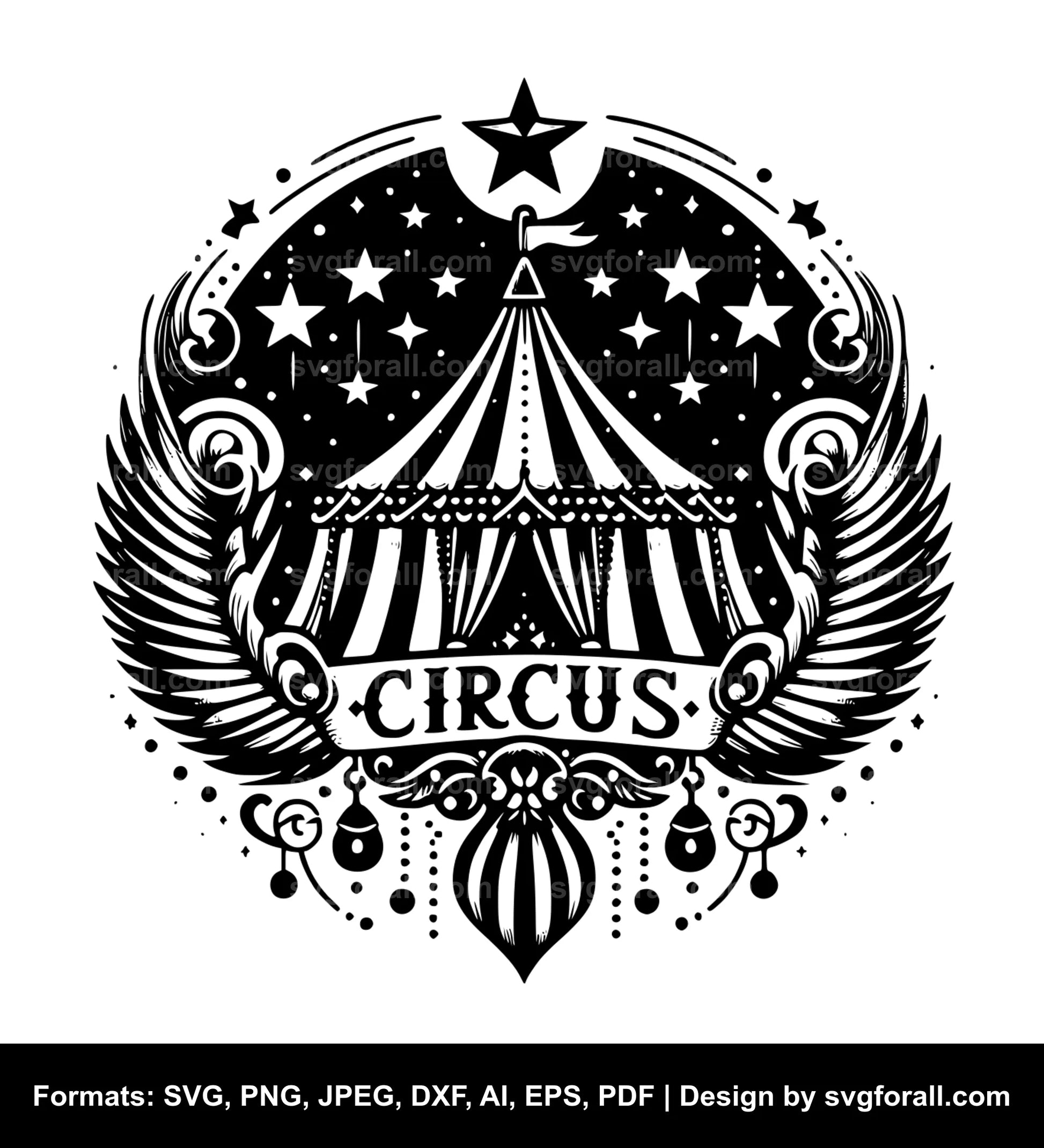 Circus SVG Vector