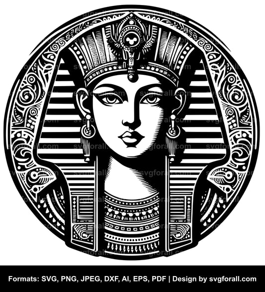 Cleopatra Black SVG