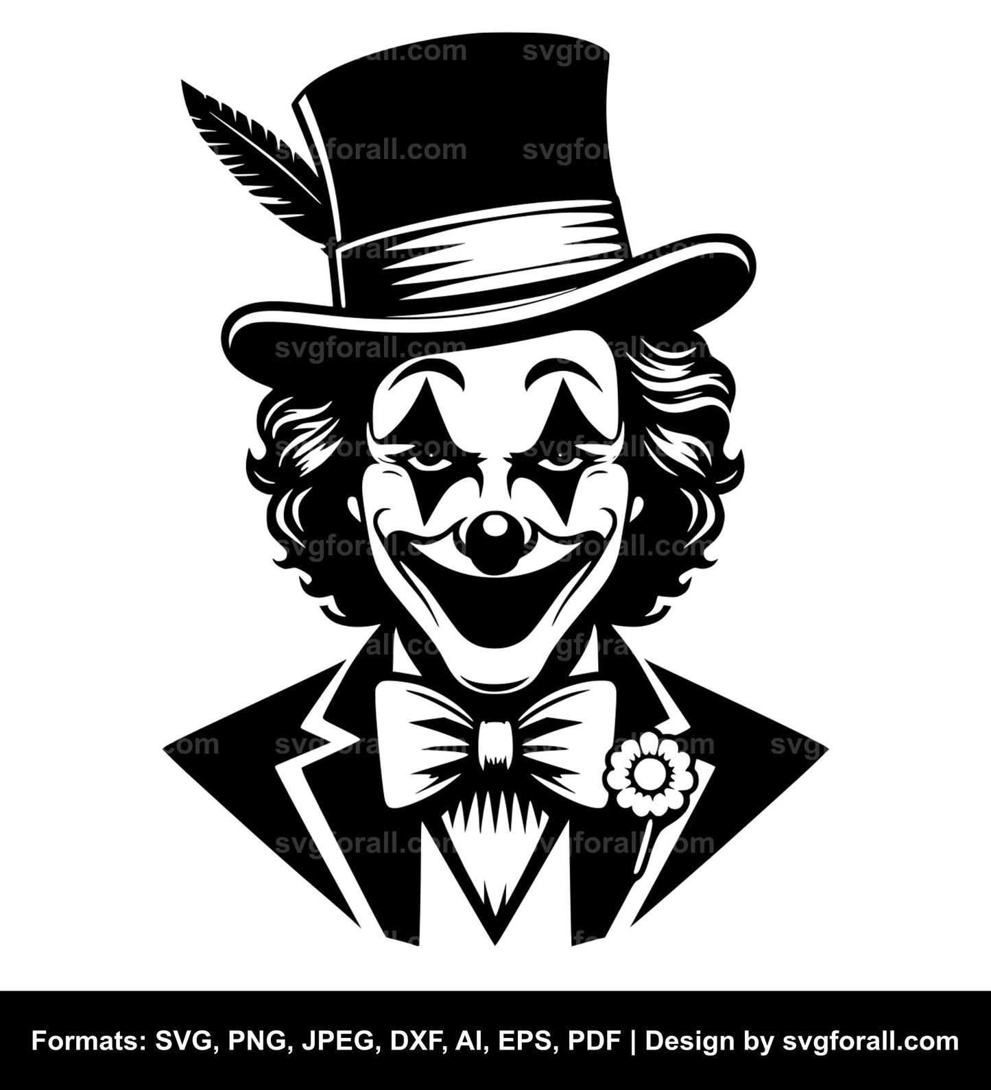 Clown Cricut SVG