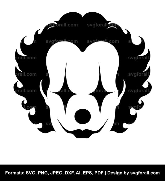 Clown SVG Clip Art