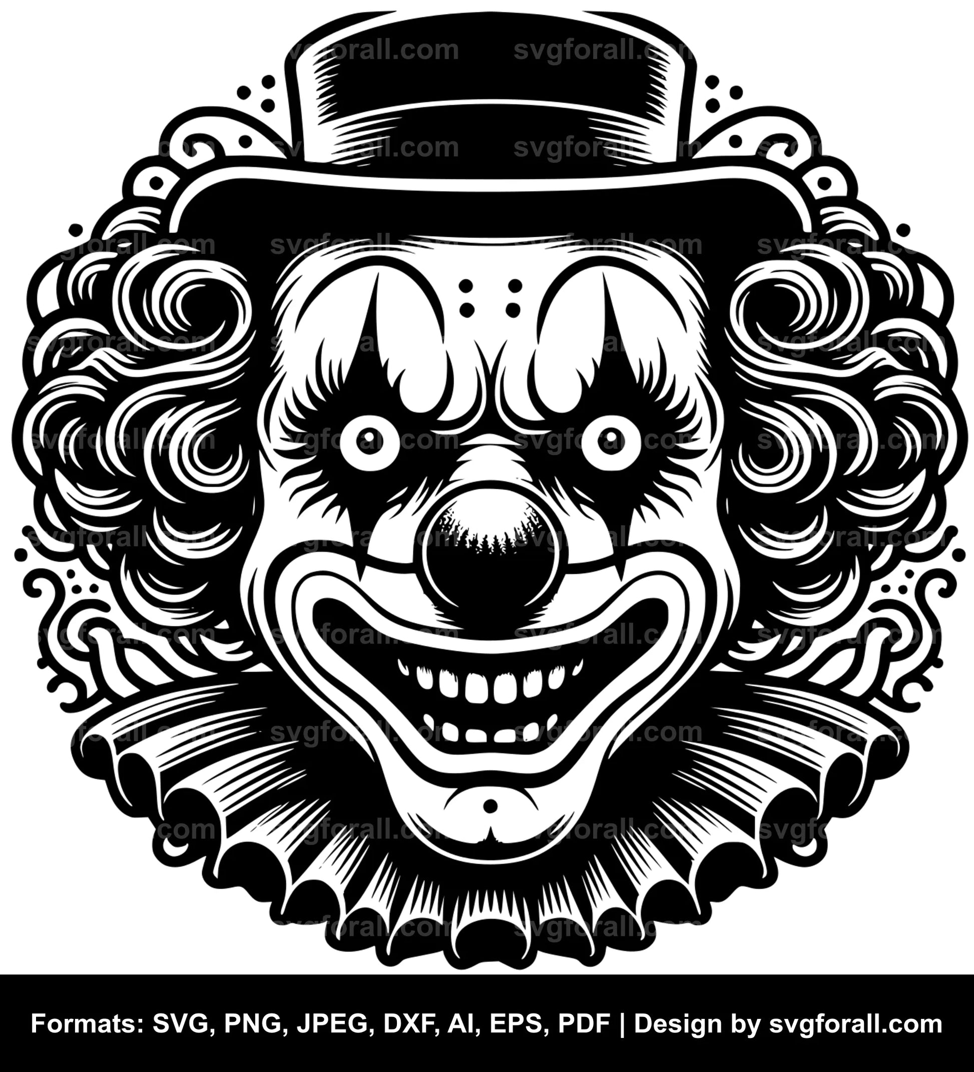 Clown SVG Download