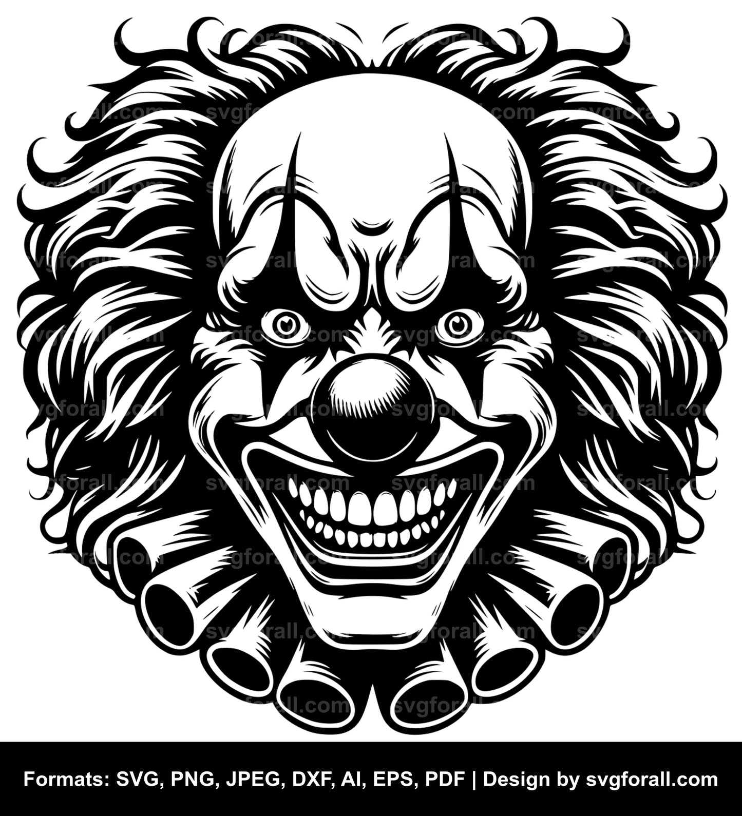 Clown SVG File