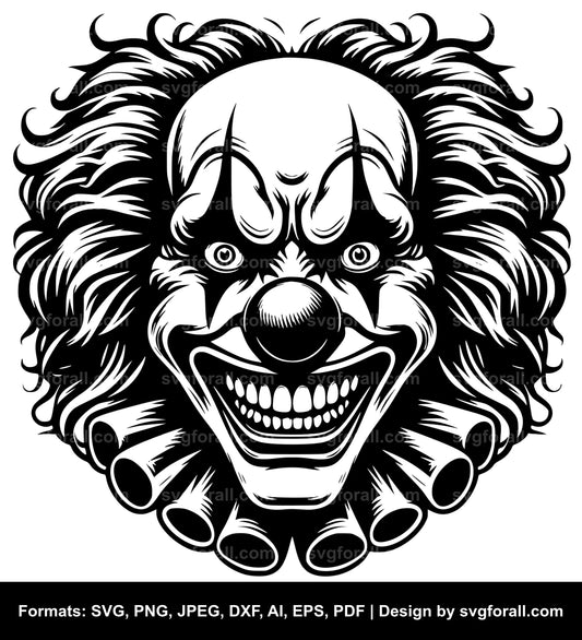 Clown SVG File