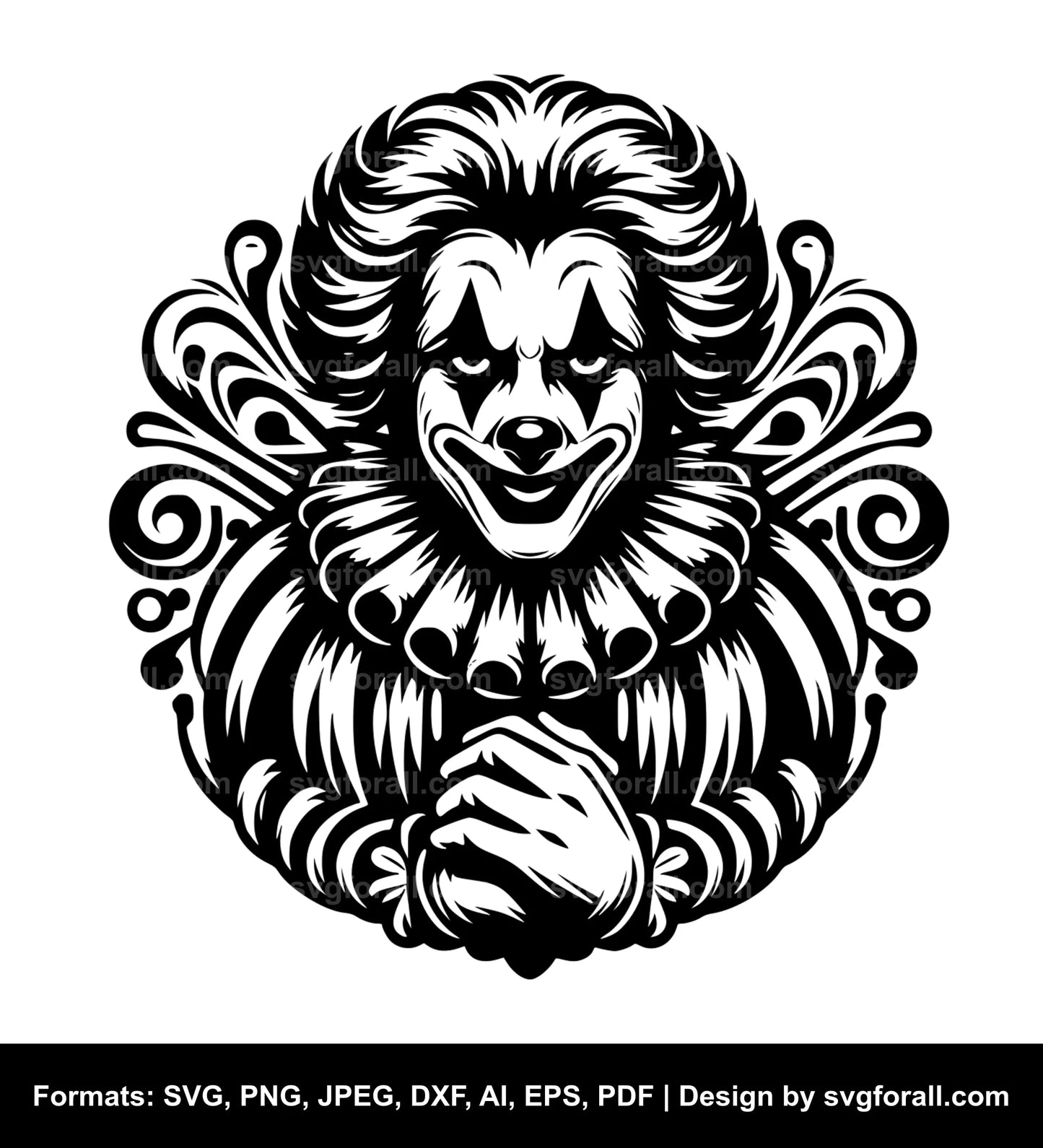 Clown SVG PNG