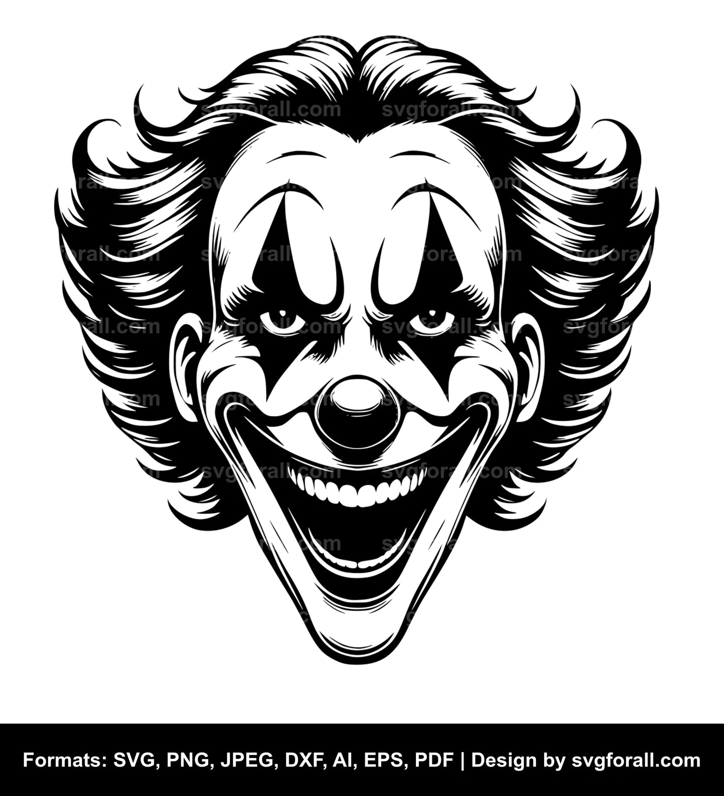 Clown SVG PNG Image