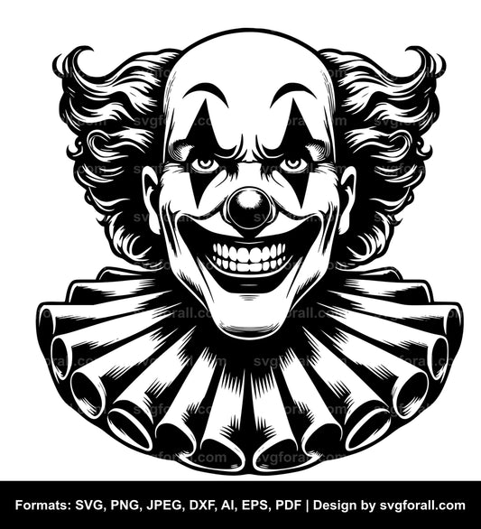 Clown Vector SVG