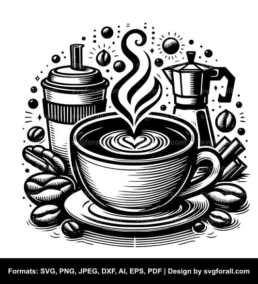 Coffee Clipart SVG