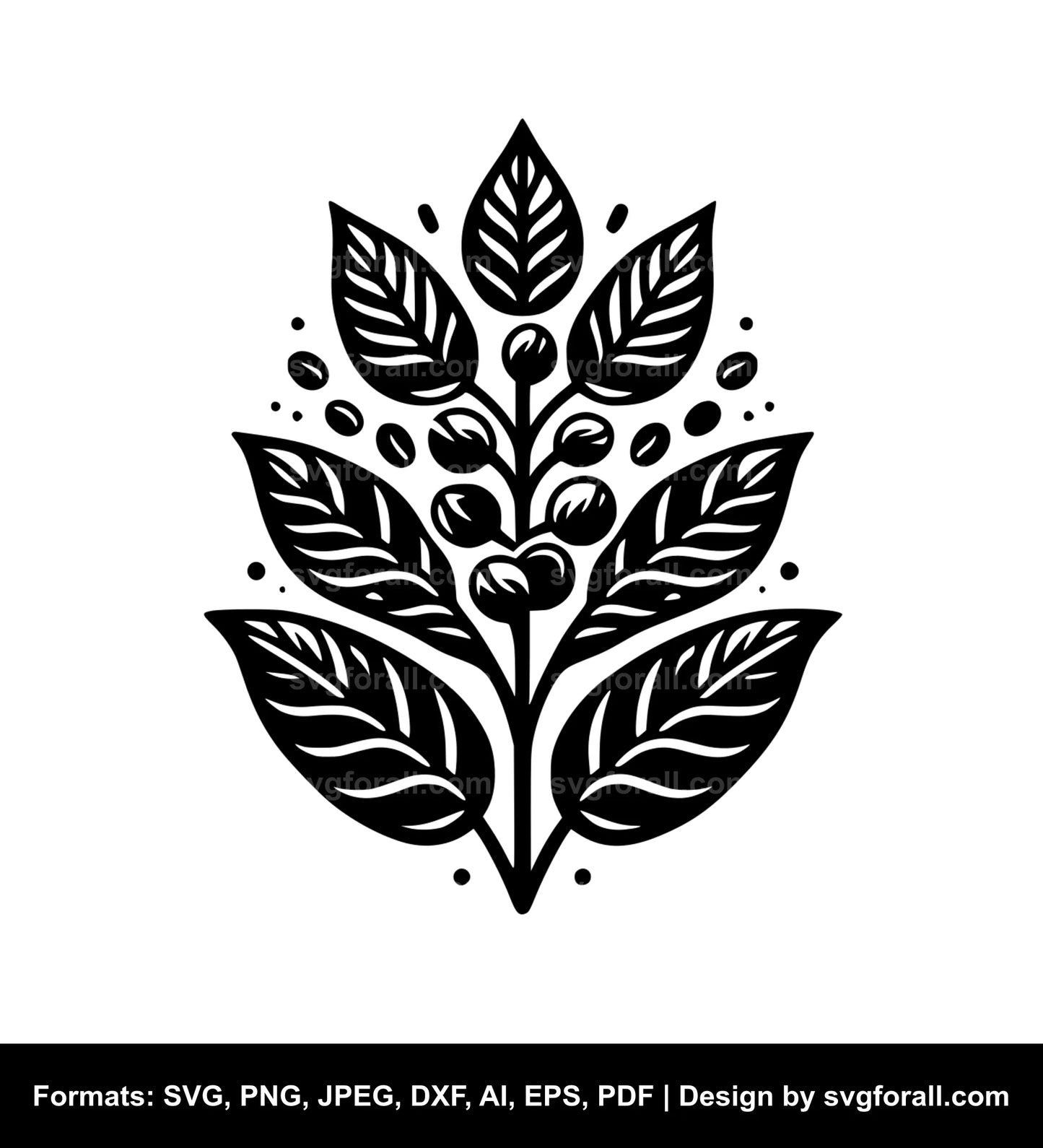 Coffee Plant SVG