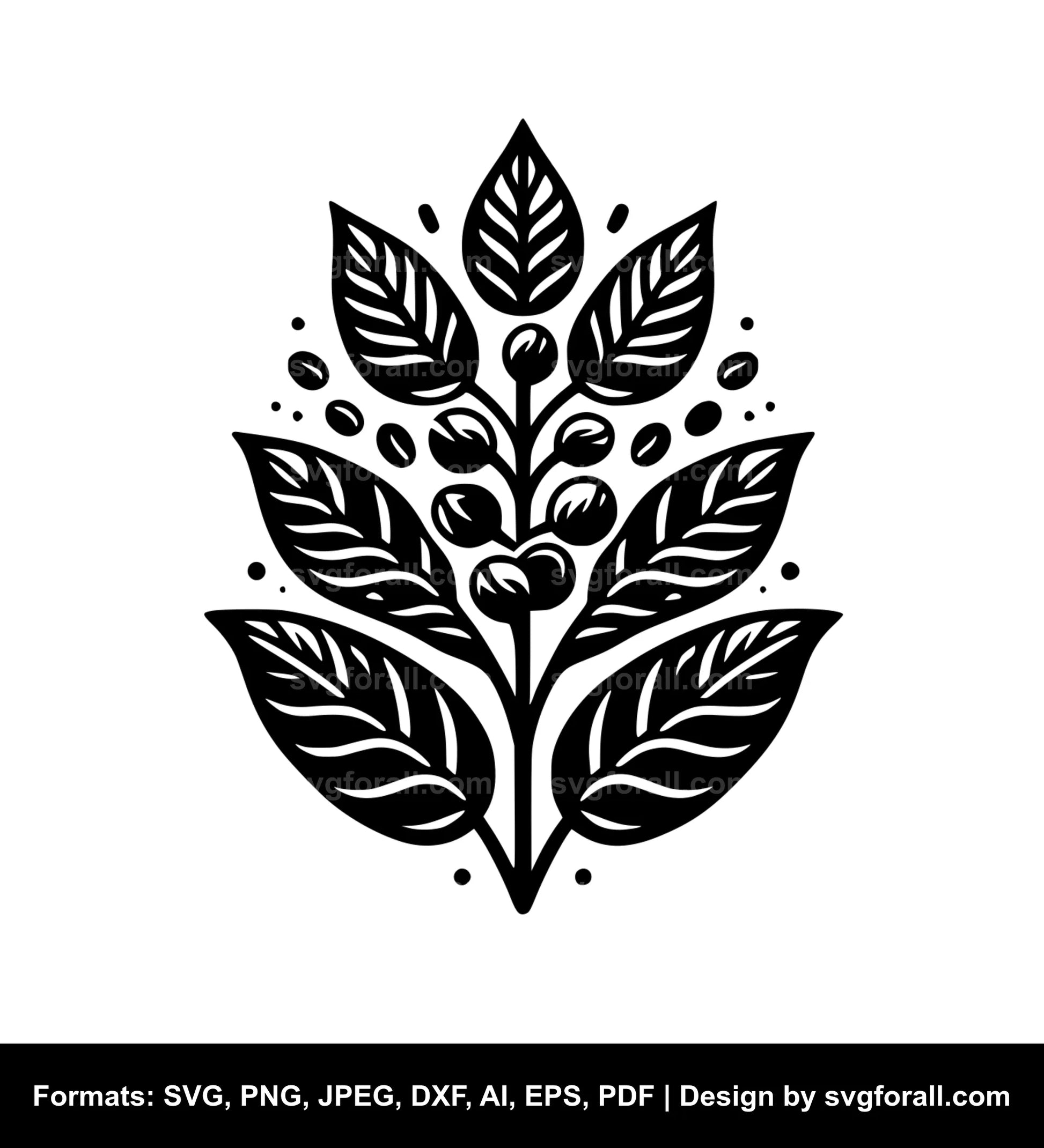 Coffee Plant SVG