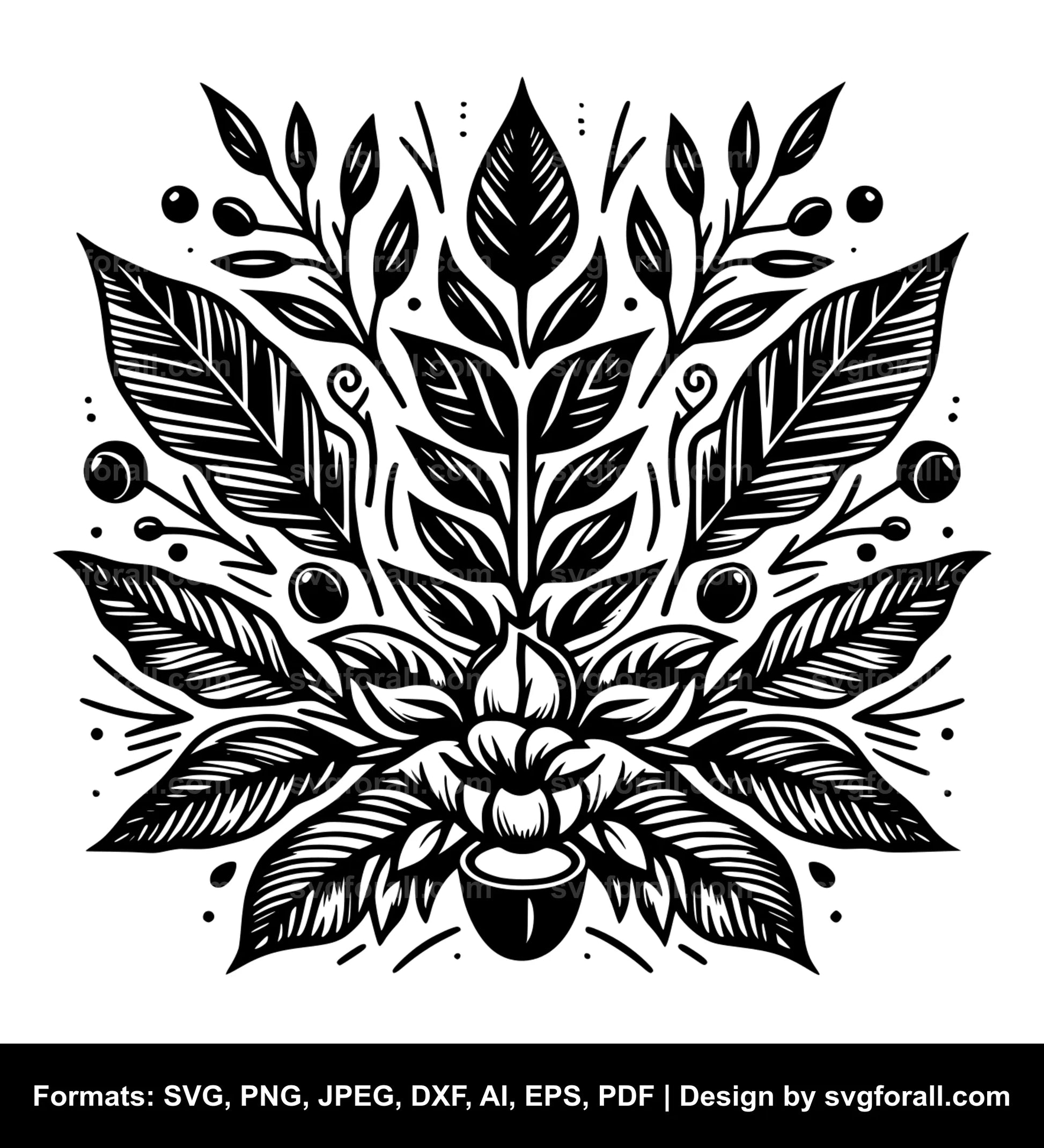 Coffee Plant SVG Download