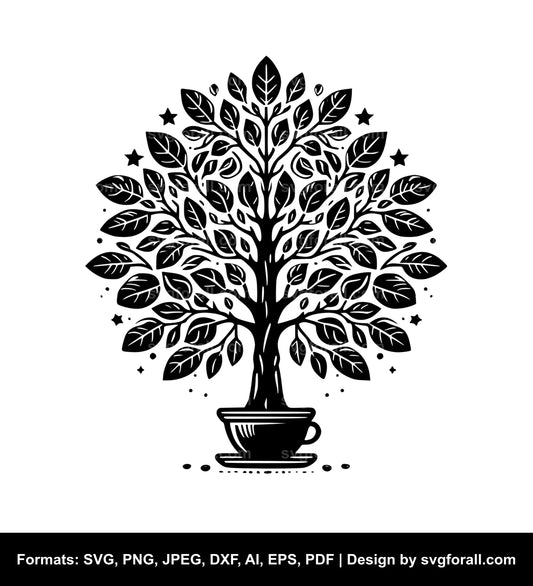 Coffee Tree SVG File