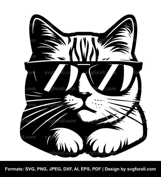 Cool Cat SVG