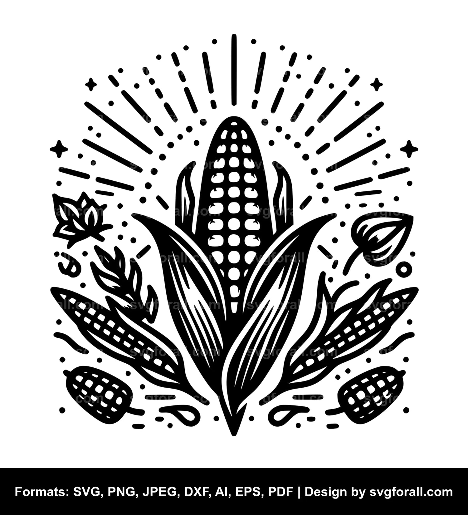 Corn Cricut SVG