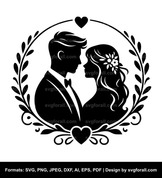 Couple SVG File