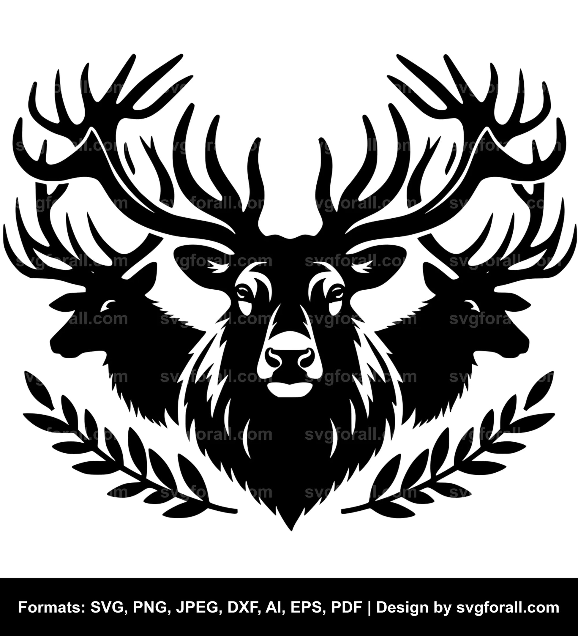 Cow Elk SVG PNG