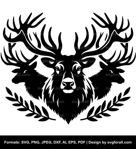 Cow Elk SVG PNG