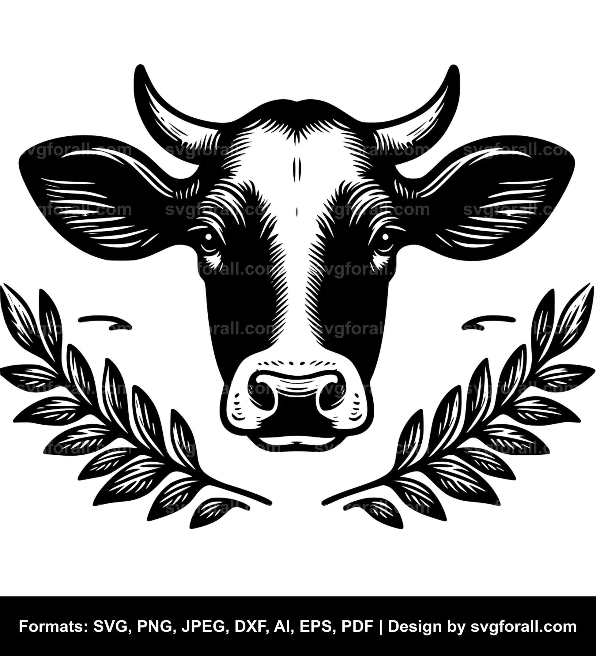 Cow For Cricut SVG