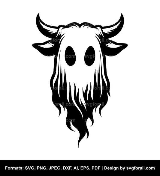 Cow Ghost SVG