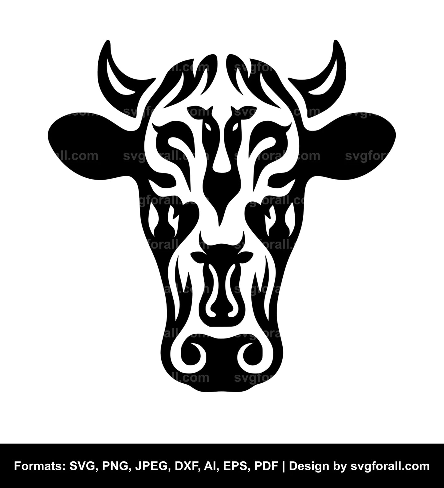 Cow Ghost SVG PNG