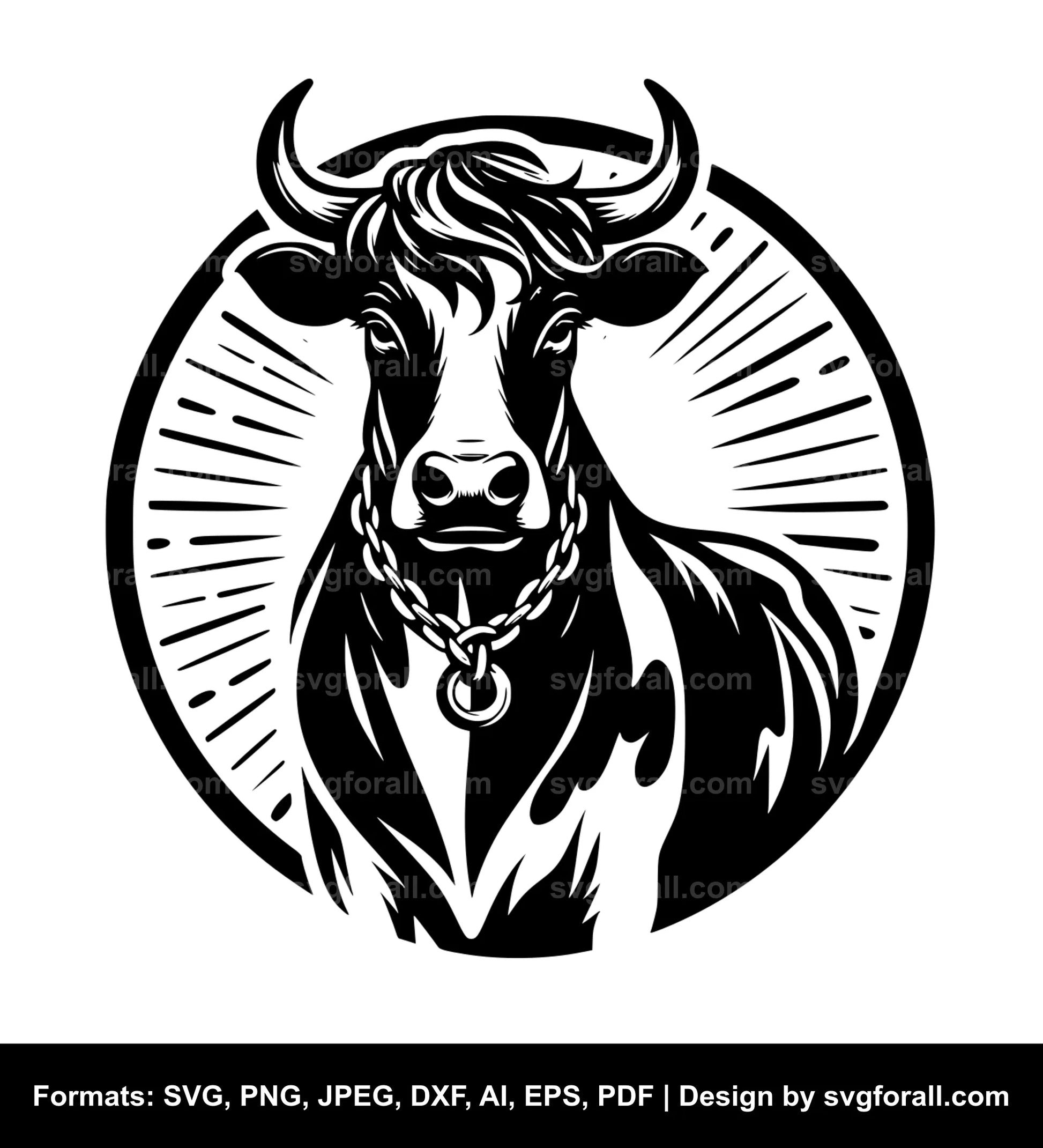 Cow SVG - For Cricut