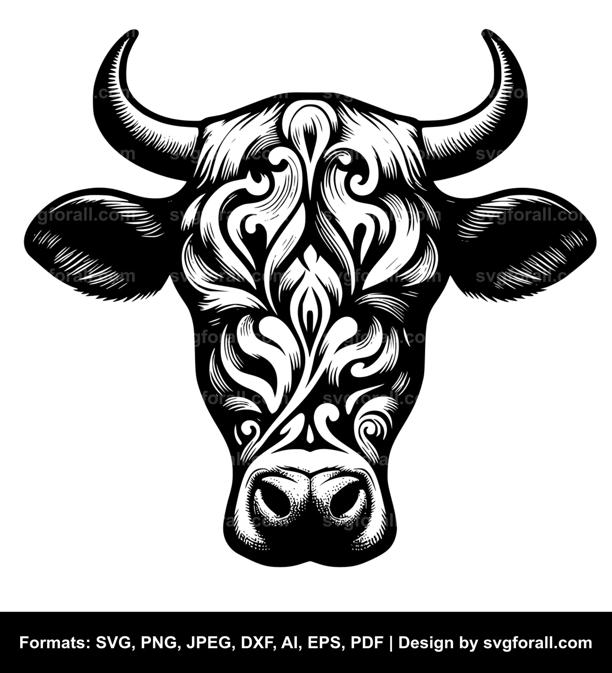 Cow SVG PNG Image