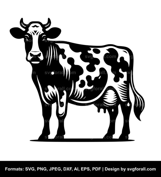 Cow SVG Vector