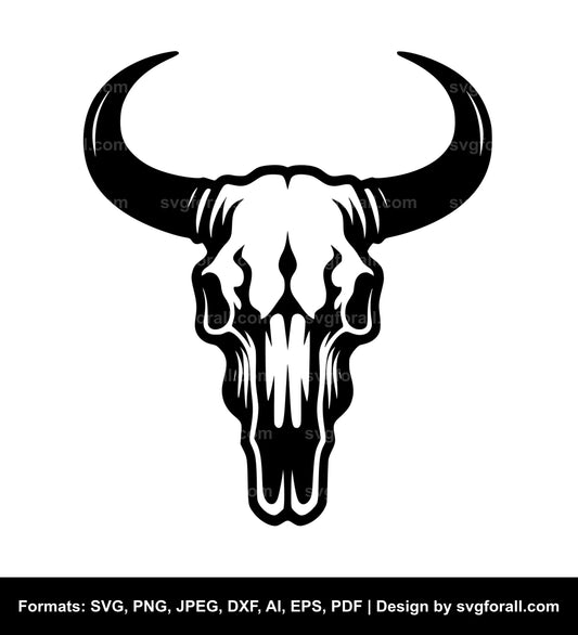 Cow Skull Cricut SVG