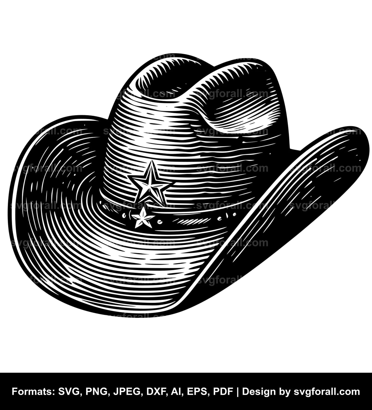 Cowboy Hat Cricut SVG