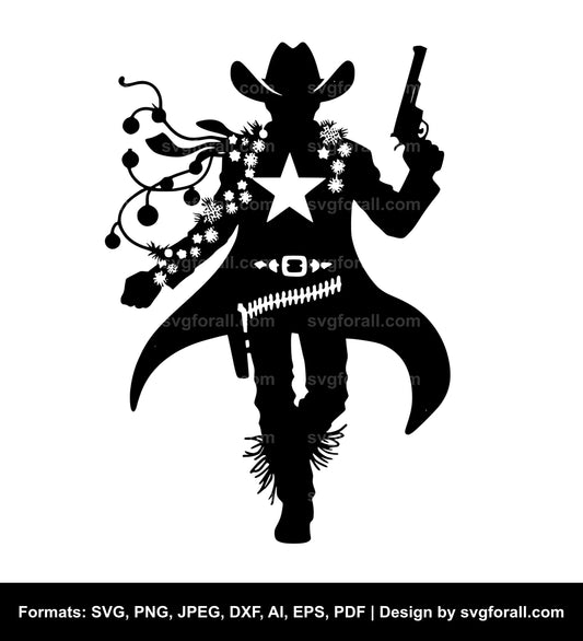 Cowboy SVG - Commercial Use