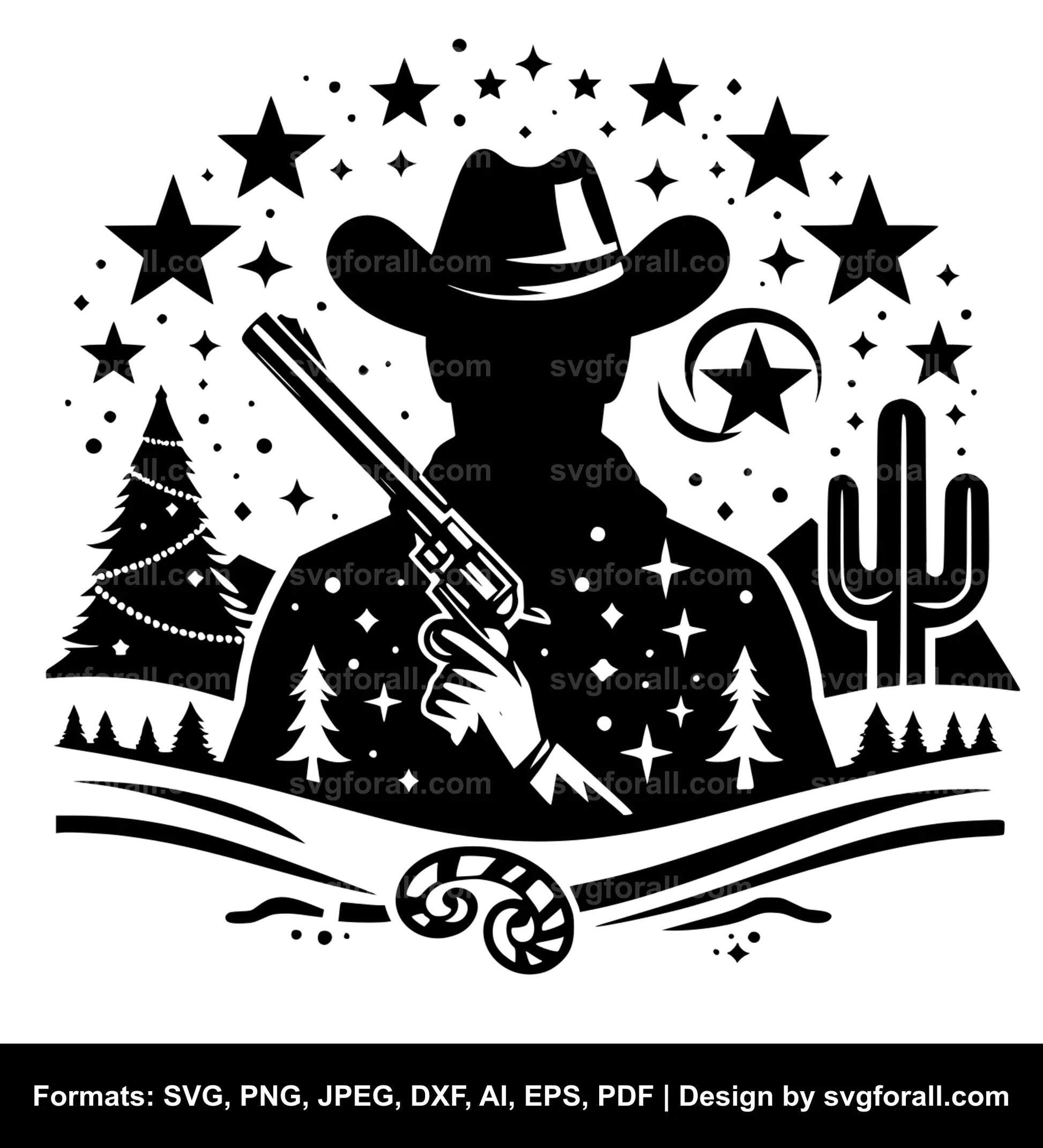 Cowboy SVG File