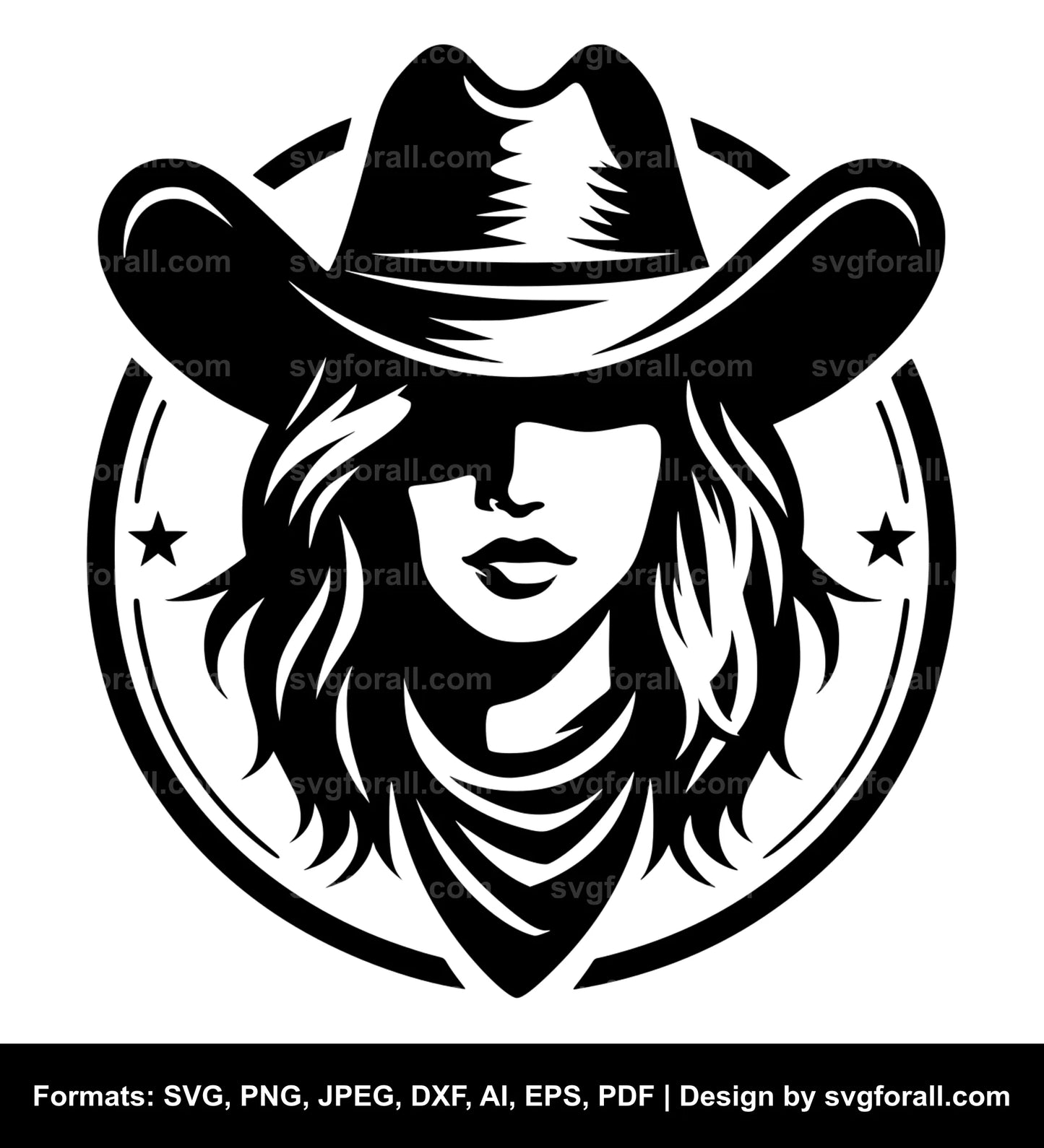 Cowgirl Cricut SVG