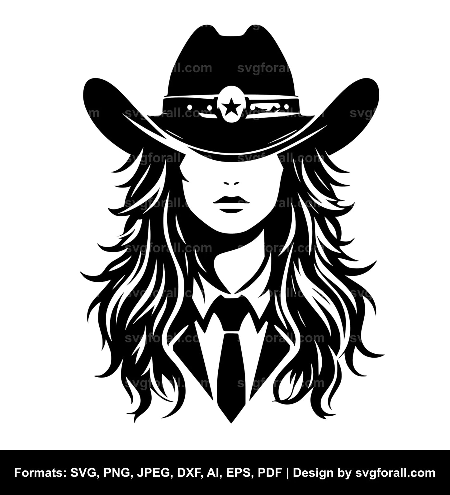 Cowgirl SVG Download