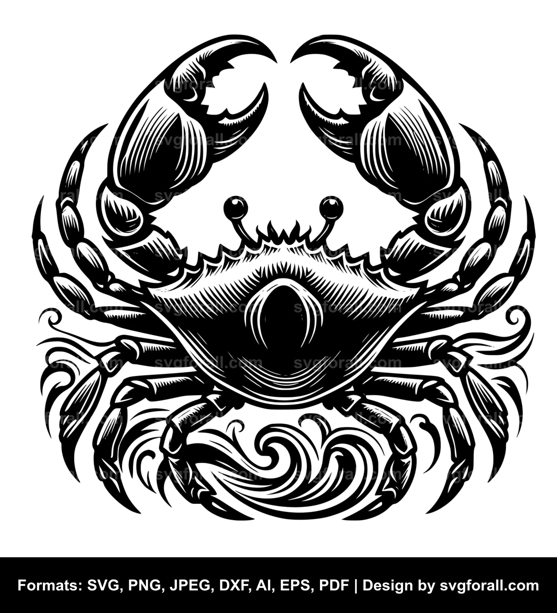 Crab Cricut SVG