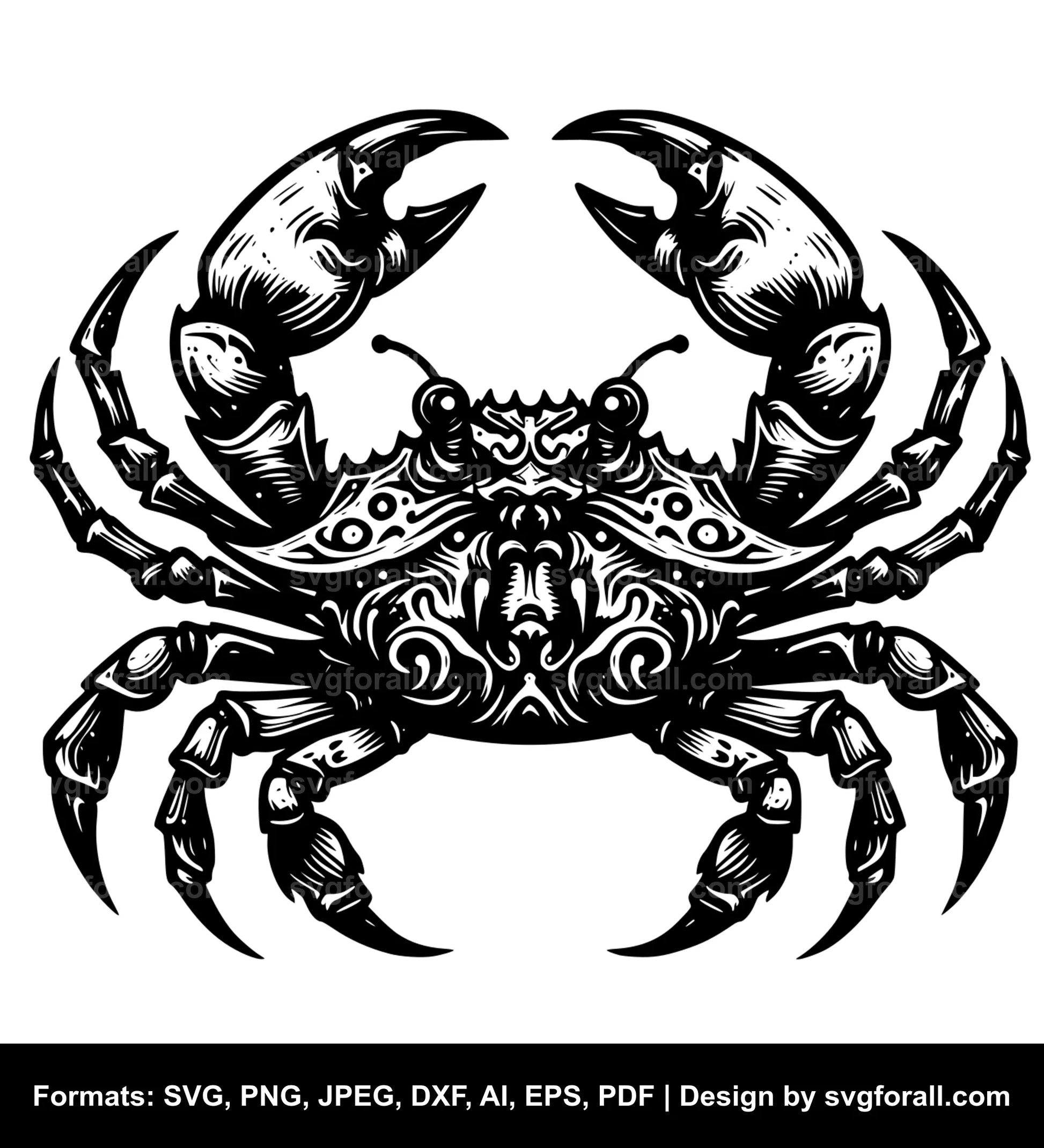 Crab SVG File