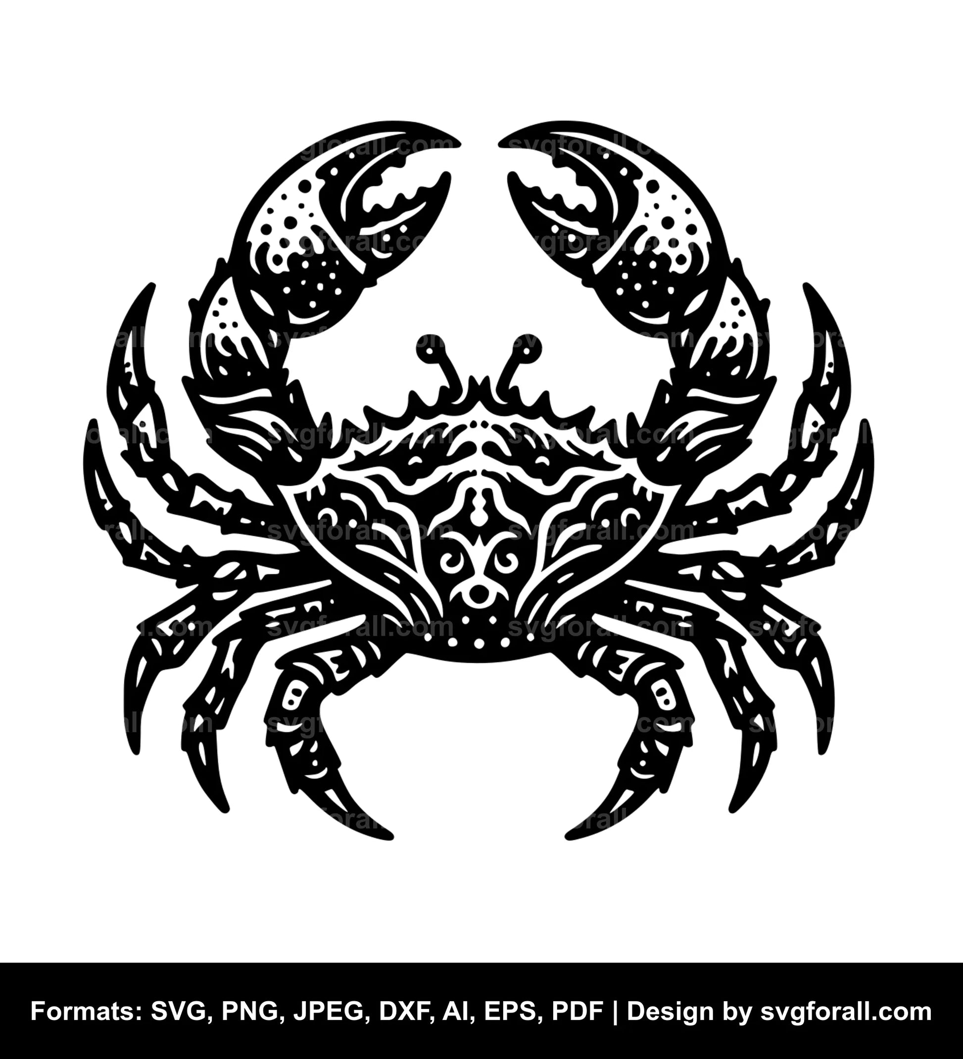 Crab SVG PNG