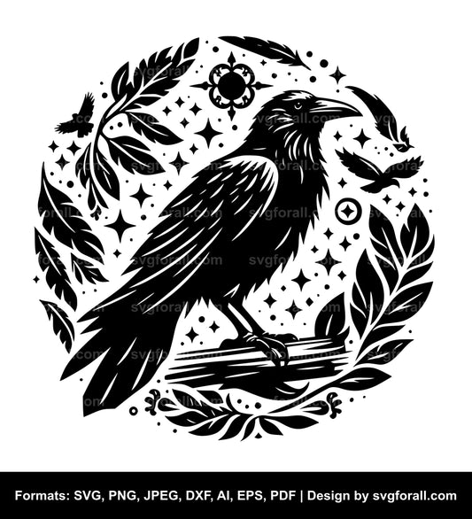 Crow SVG File