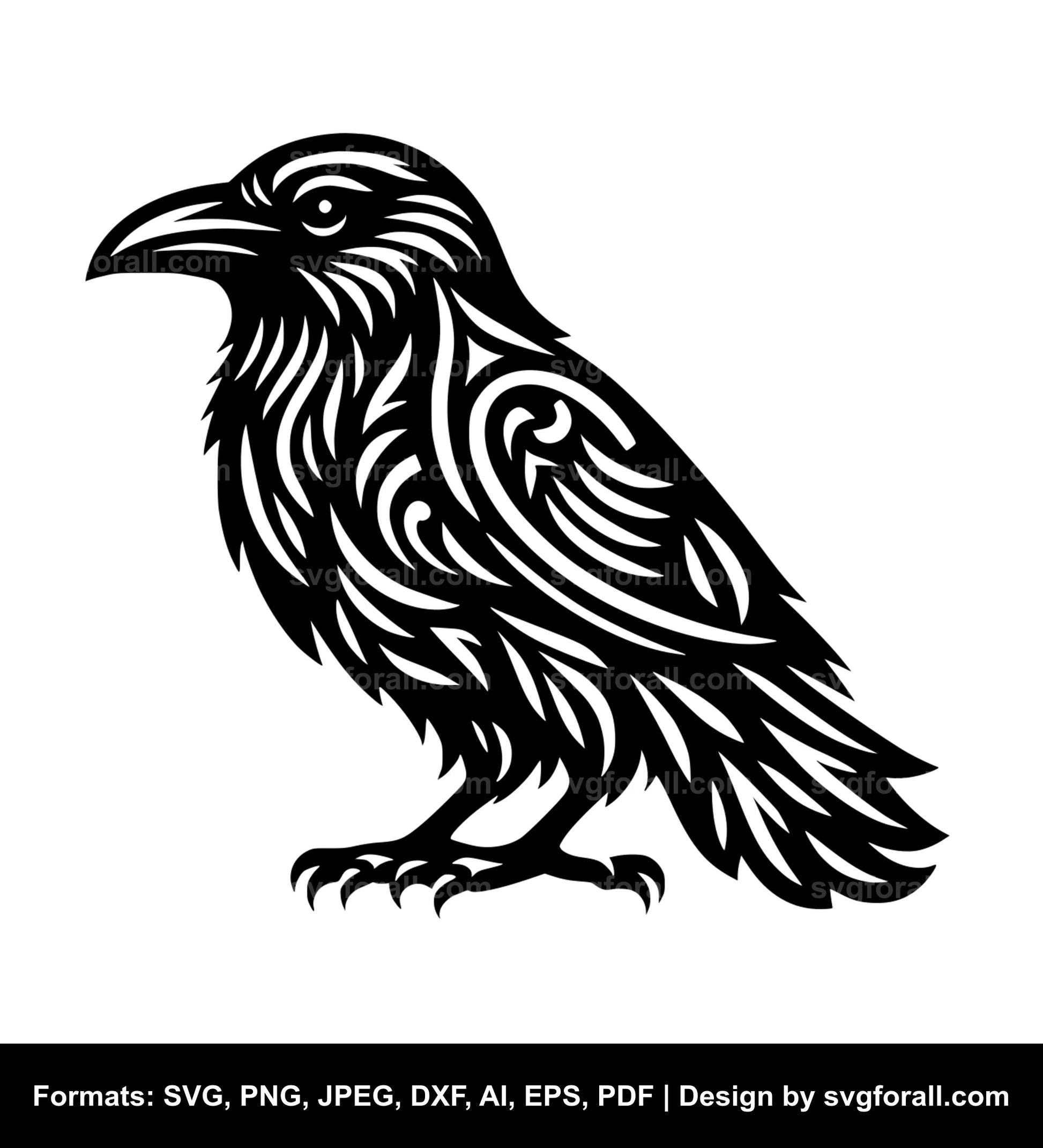 Crow Vector SVG