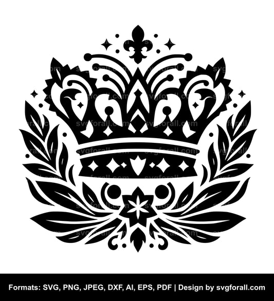 Crown Black SVG