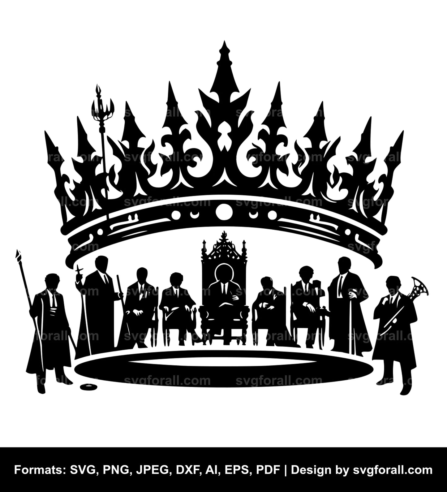 Crown Vector SVG