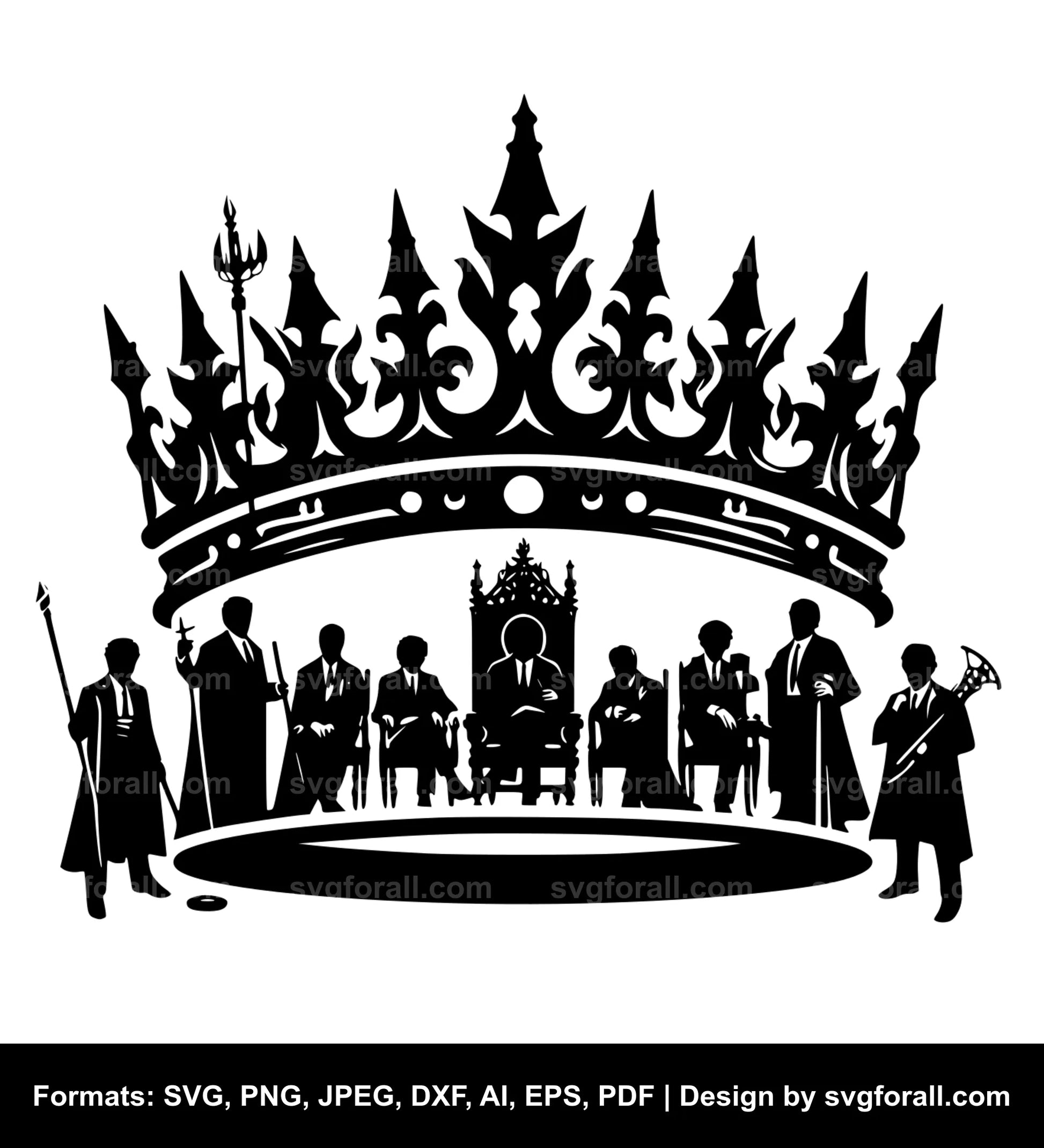 Crown Vector SVG