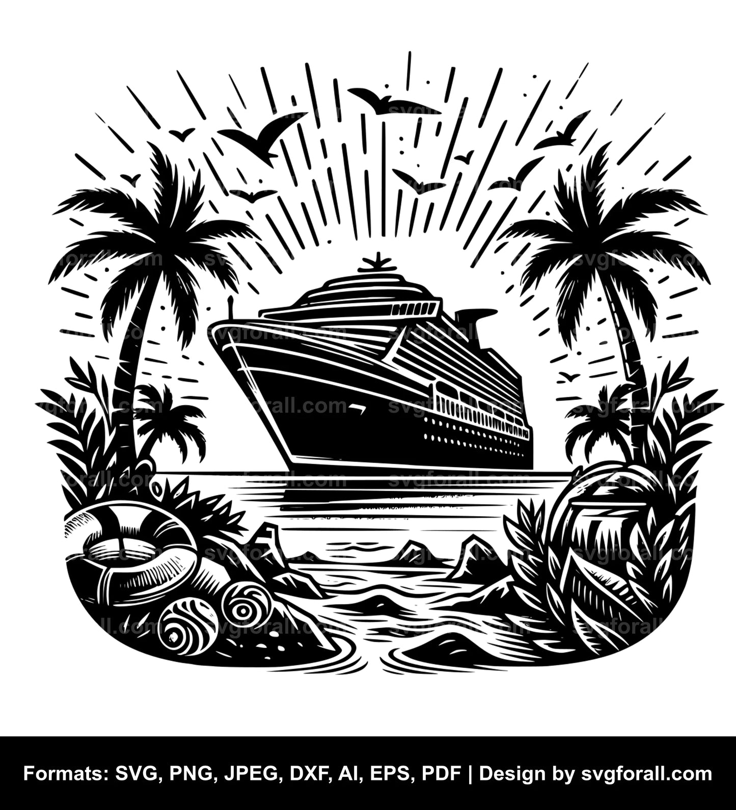 Cruise Vector SVG