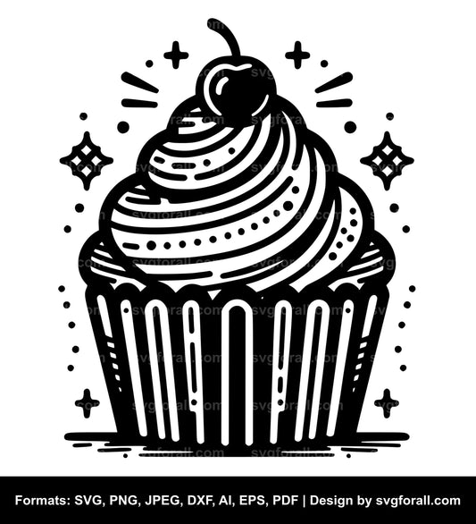 Cupcake SVG PNG