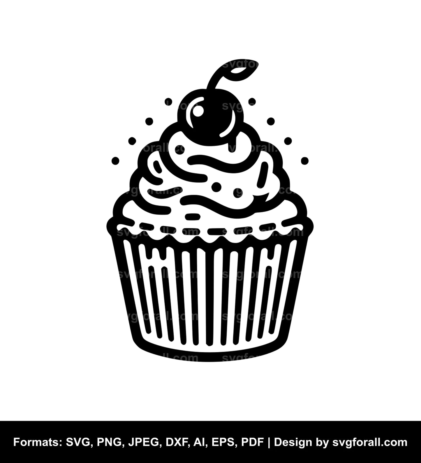 Cupcake Vector SVG