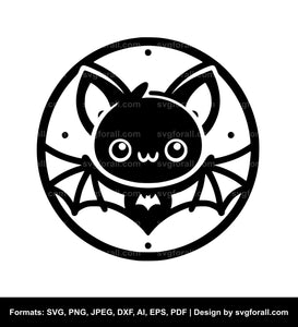 Cute Bat SVG