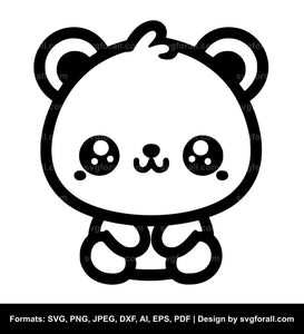 Cute Bear SVG