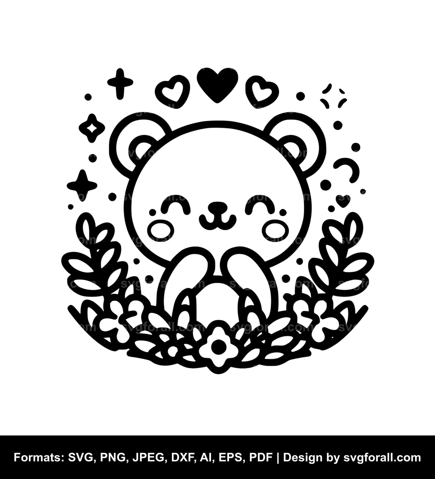 Cute Bear SVG